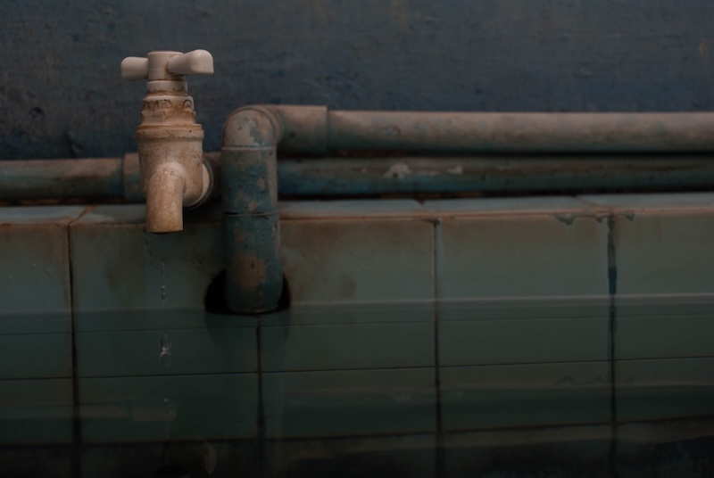 Gamla vattenrör